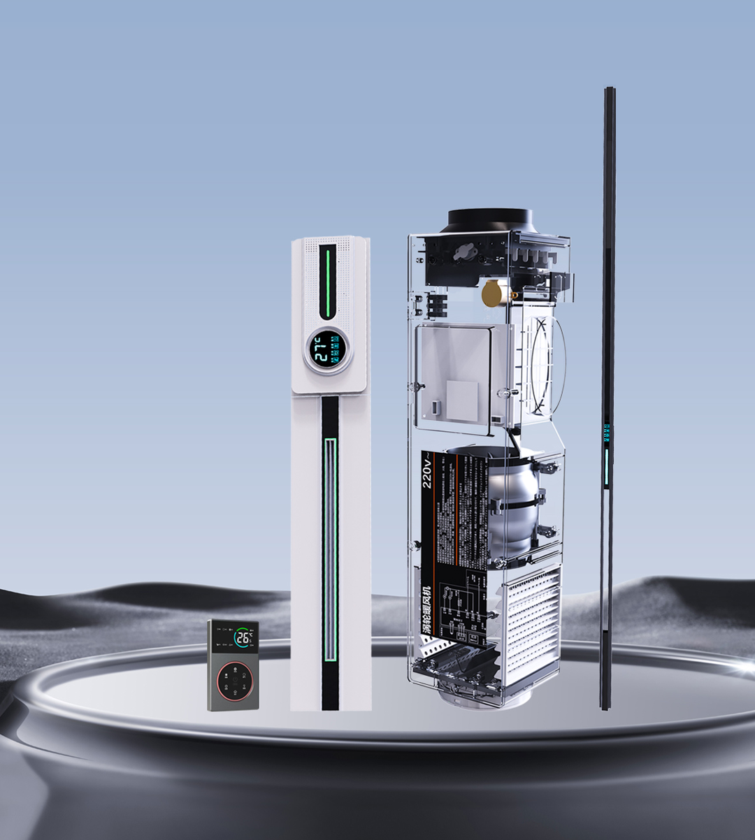 T2对折胶棉拖把